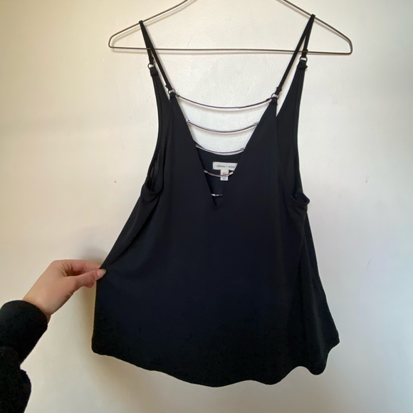UO Silence + Noise Deep V Chain Strap Tank - Picture 3 of 4
